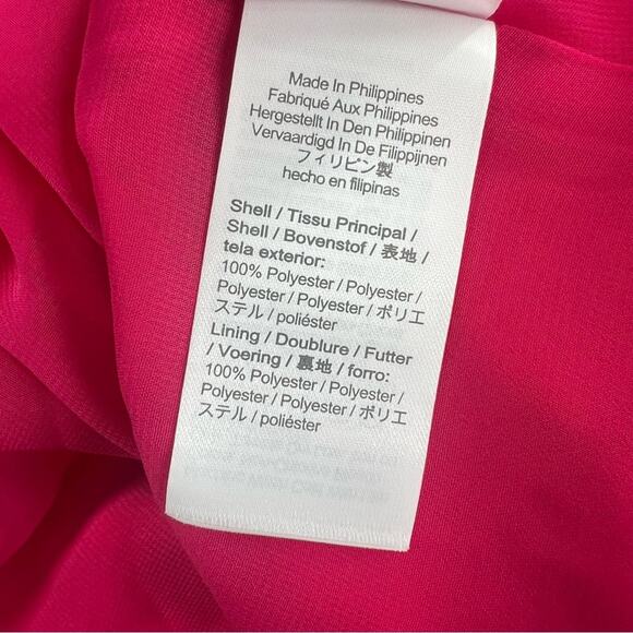 NWT J. Crew collection Halter cutout dress in featherweight satin wild hibiscus - Picture 7 of 7